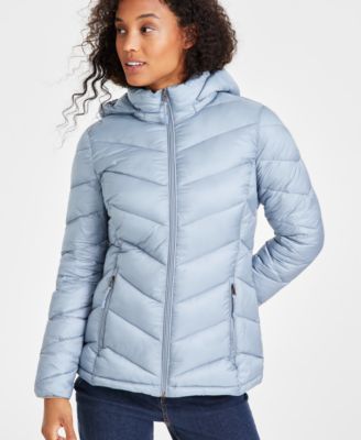 Women's Packable Hooded Puffer Coat