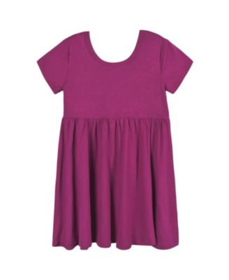 Baby Girls Midnight Floral Short Sleeve Twirl Dress