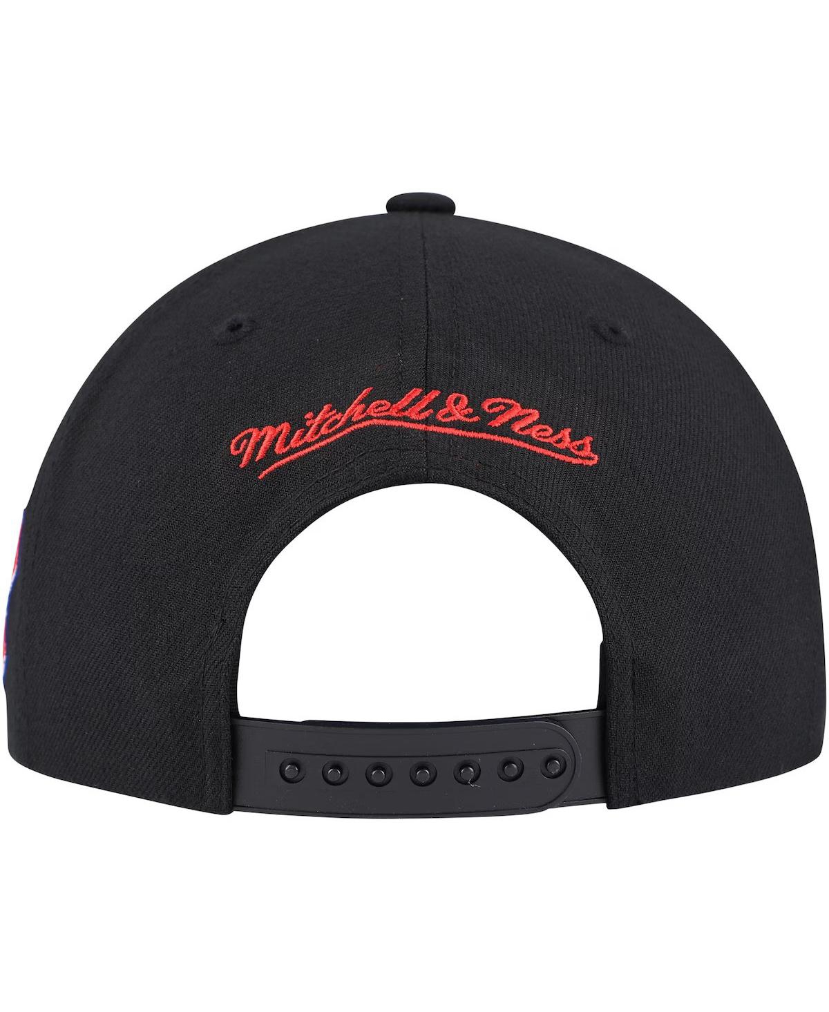 Mitchell & Ness Mitchell Ness Men's Black Montreal Canadiens Core Team Script 2.0 Snapback Hat In Black