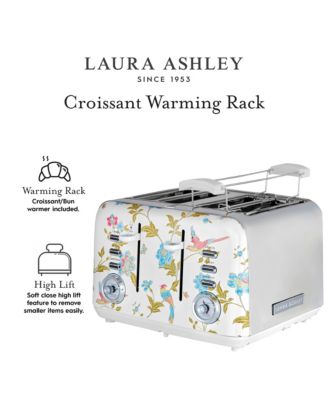 Elveden White 4-Slice Toaster