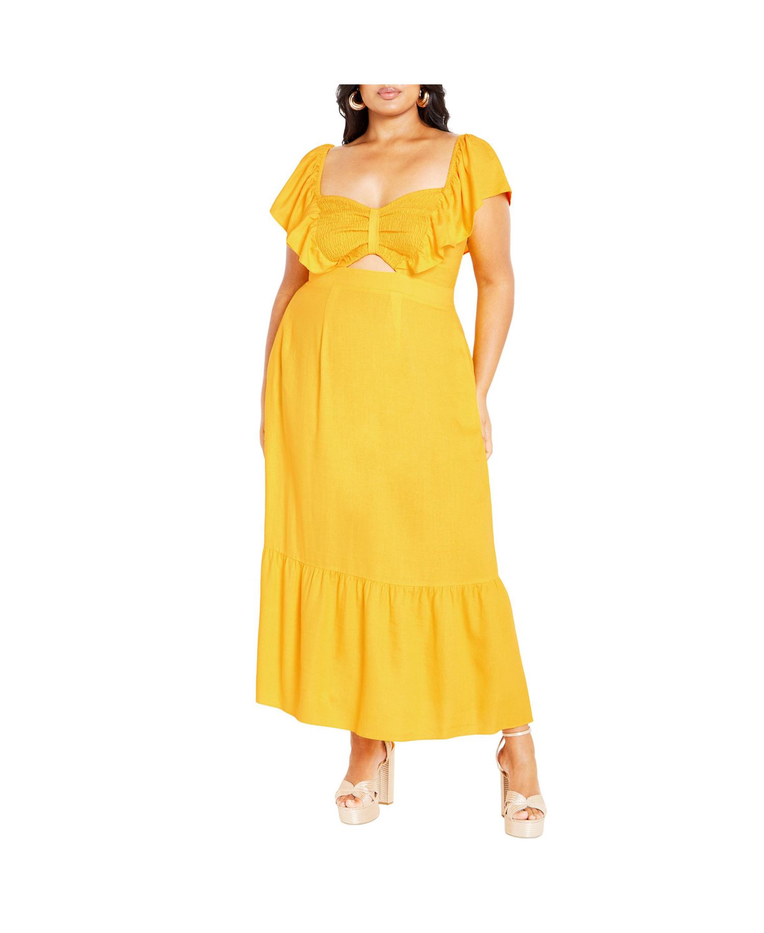 Women's Alora Flutter Maxi Dress