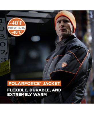 Big & Tall PolarForce Insulated Jacket - Ultra-Warm, Waterproof, Heavy-Duty Work Coat for Extreme Cold