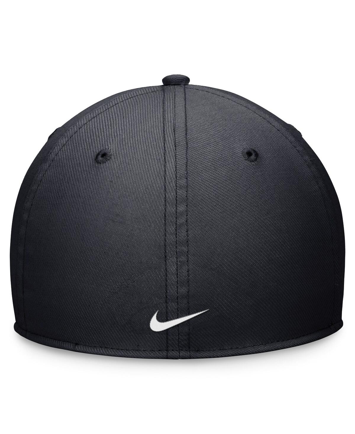 Nike Men's Navy New York Yankees Evergreen Performance Flex Hat In Pitchblue