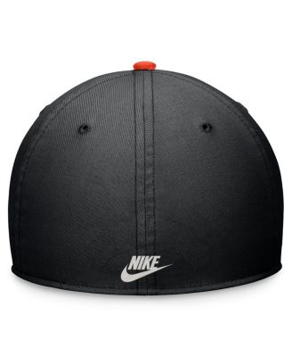Men's Black/Orange San Francisco Giants Cooperstown Collection Rewind Swooshflex Performance Hat