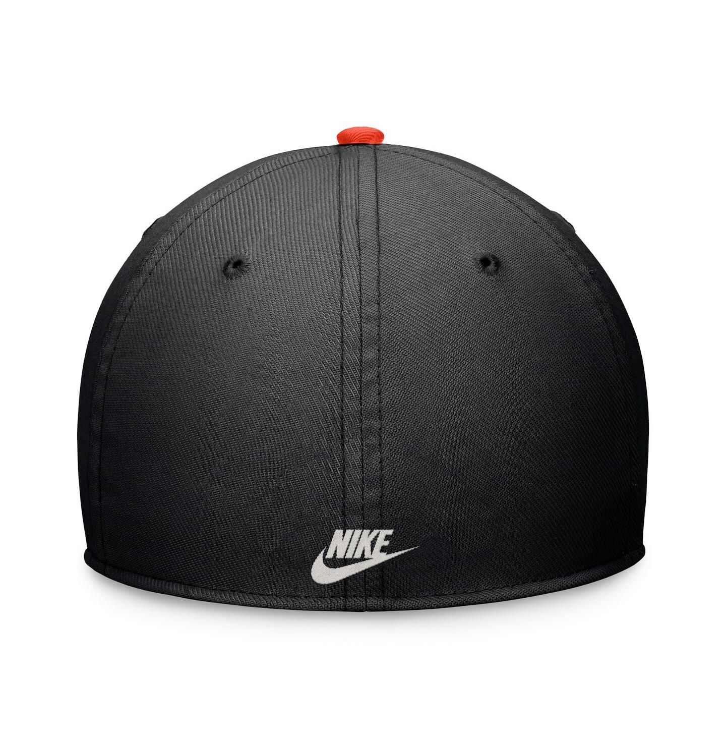 Мужской головной убор Nike Black/Orange San Francisco Giants Cooperstown Collection Rewind Swooshflex Performance Hat — фото 2