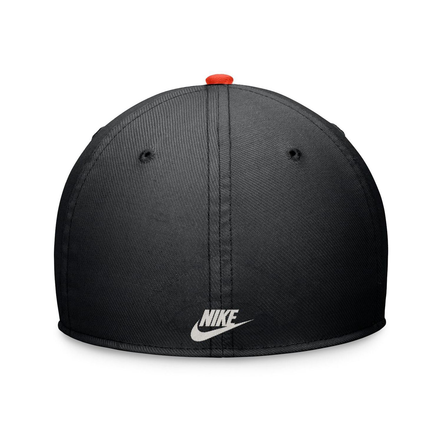 Men's Black/Orange San Francisco Giants Cooperstown Collection Rewind Swooshflex Performance Hat