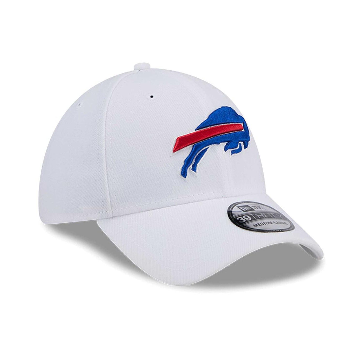 Men's White Buffalo Bills Main 39Thirty Flex Hat