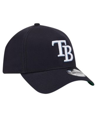 Men's Navy Tampa Bay Rays Team Color A-Frame 9Forty Adjustable Hat