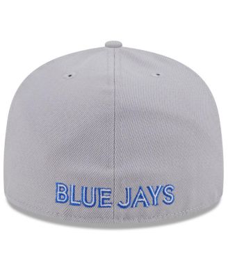 Men's Royal/Gray Toronto Blue Jays Gameday Sideswipe 59Fifty Fitted Hat