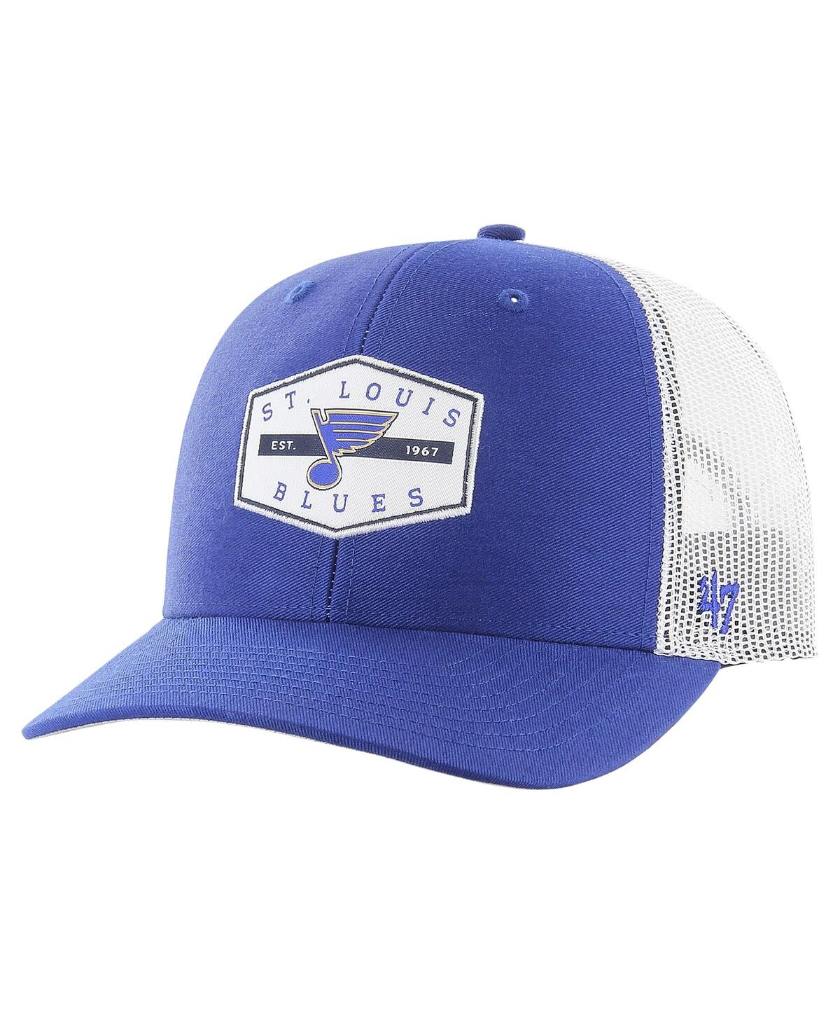 47 Brand Men's Blue St. Louis Blues Convoy Trucker Adjustable Hat - Royal