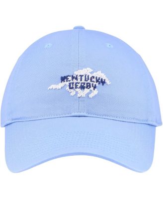 Smathers Branson Unisex Light Blue Kentucky Derby Horse Silhouette Adjustable Hat