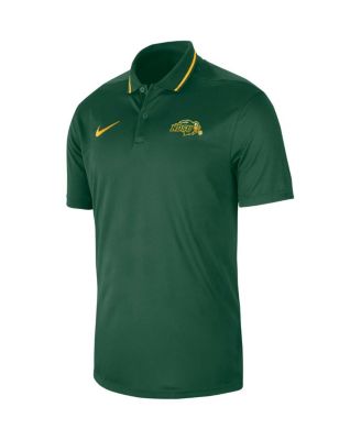 Men's Green NDSU Bison 2023 Sideline Coaches Performance Polo