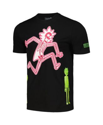 Unisex Black Rick And Morty Electric Shock Rick T-Shirt