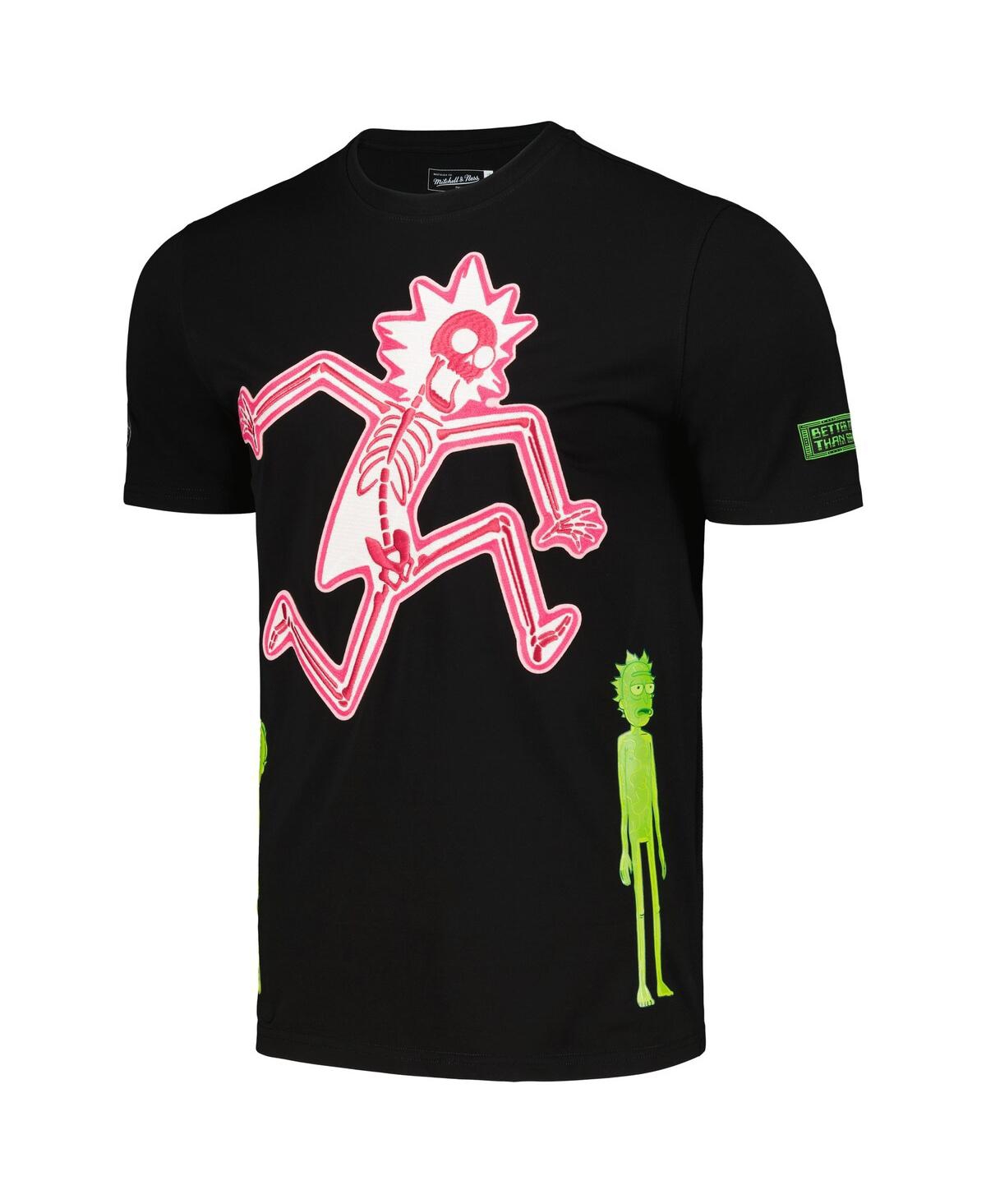 Shop Freeze Max Unisex Black Rick And Morty Electric Shock Rick T-shirt