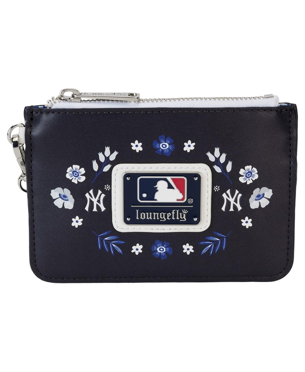Shop Loungefly New York Yankees Floral Wrist Clutch In No Color