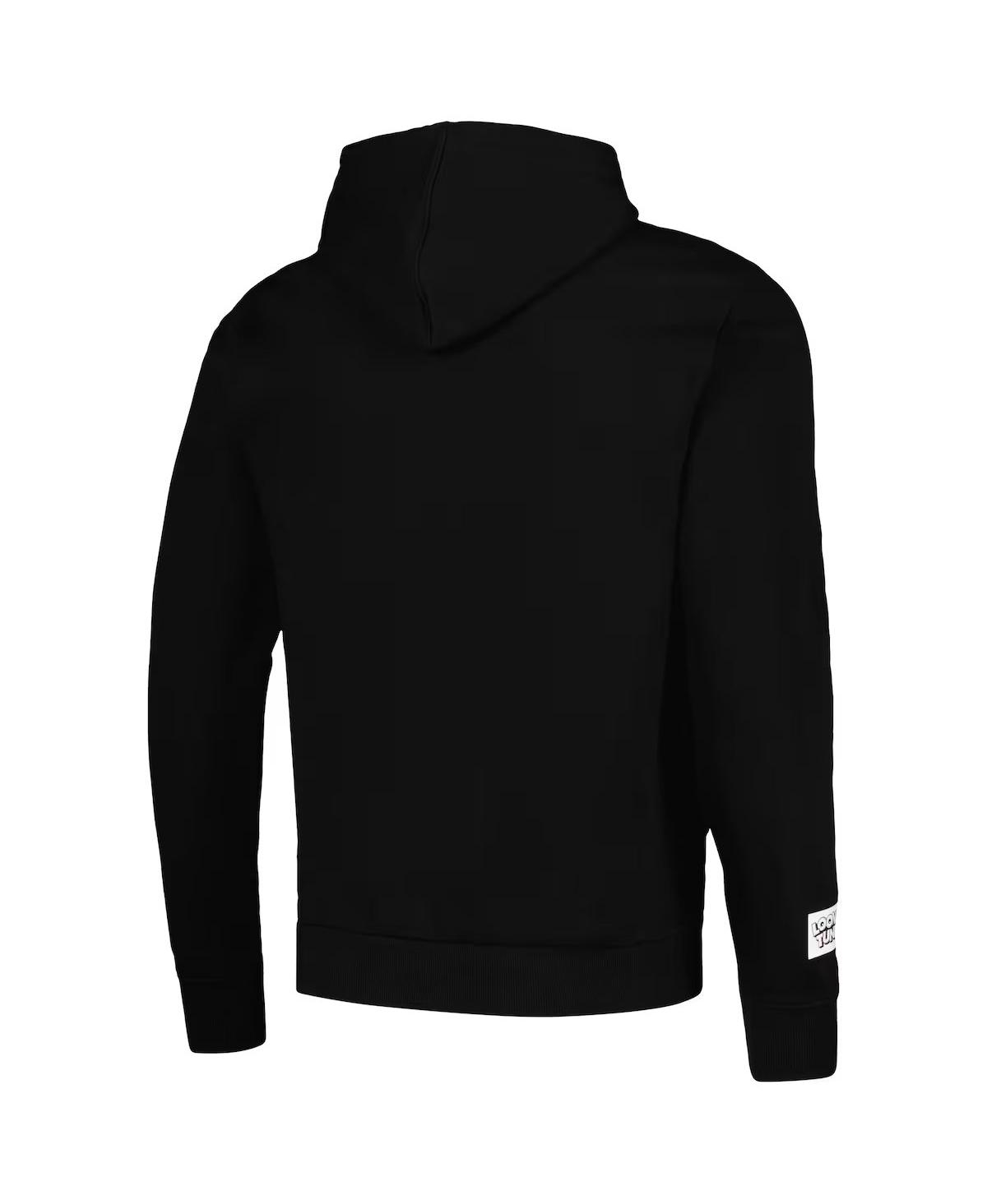 Freeze Max Unisex Black Looney Tunes Bad Ol' Putty Tat Pullover Hoodie In Black