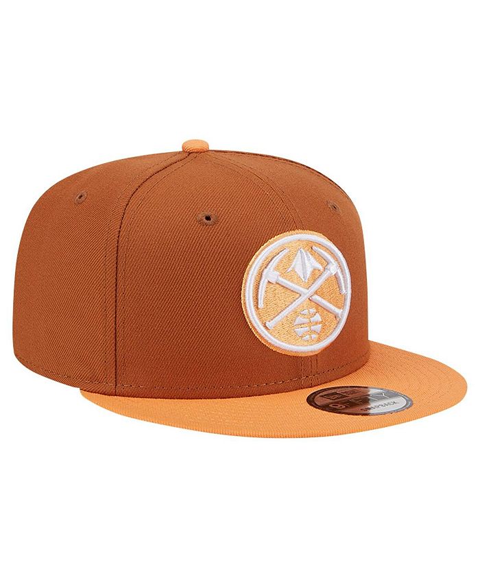 New Era Men's Brown/Orange Denver Nuggets 2-Tone Color Pack 9fifty ...