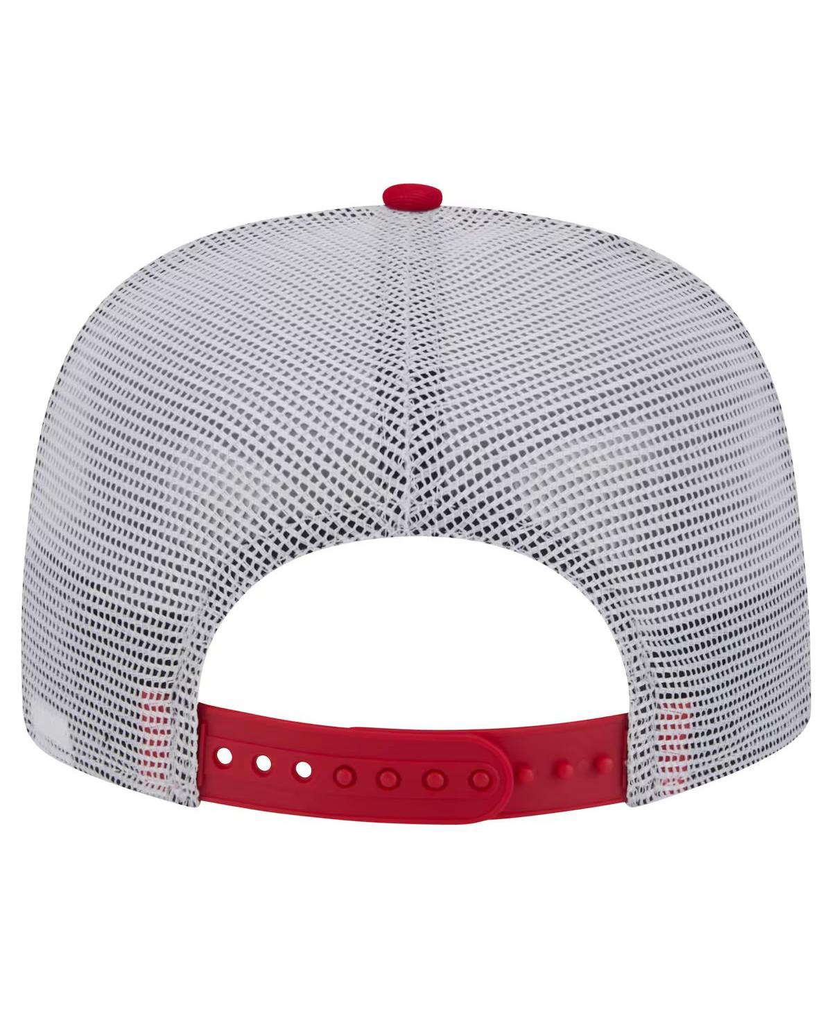 New Era Men's Scarlet San Francisco 49ers Court Sport 9fifty Snapback Hat