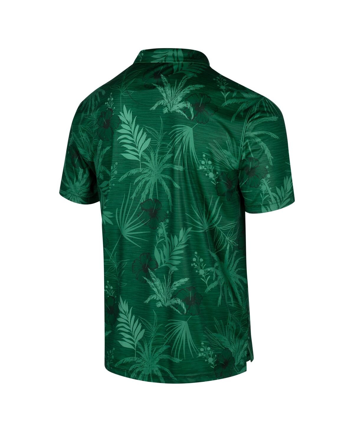 Shop Colosseum Men's Green Michigan State Spartans Big Tall Palms Polo