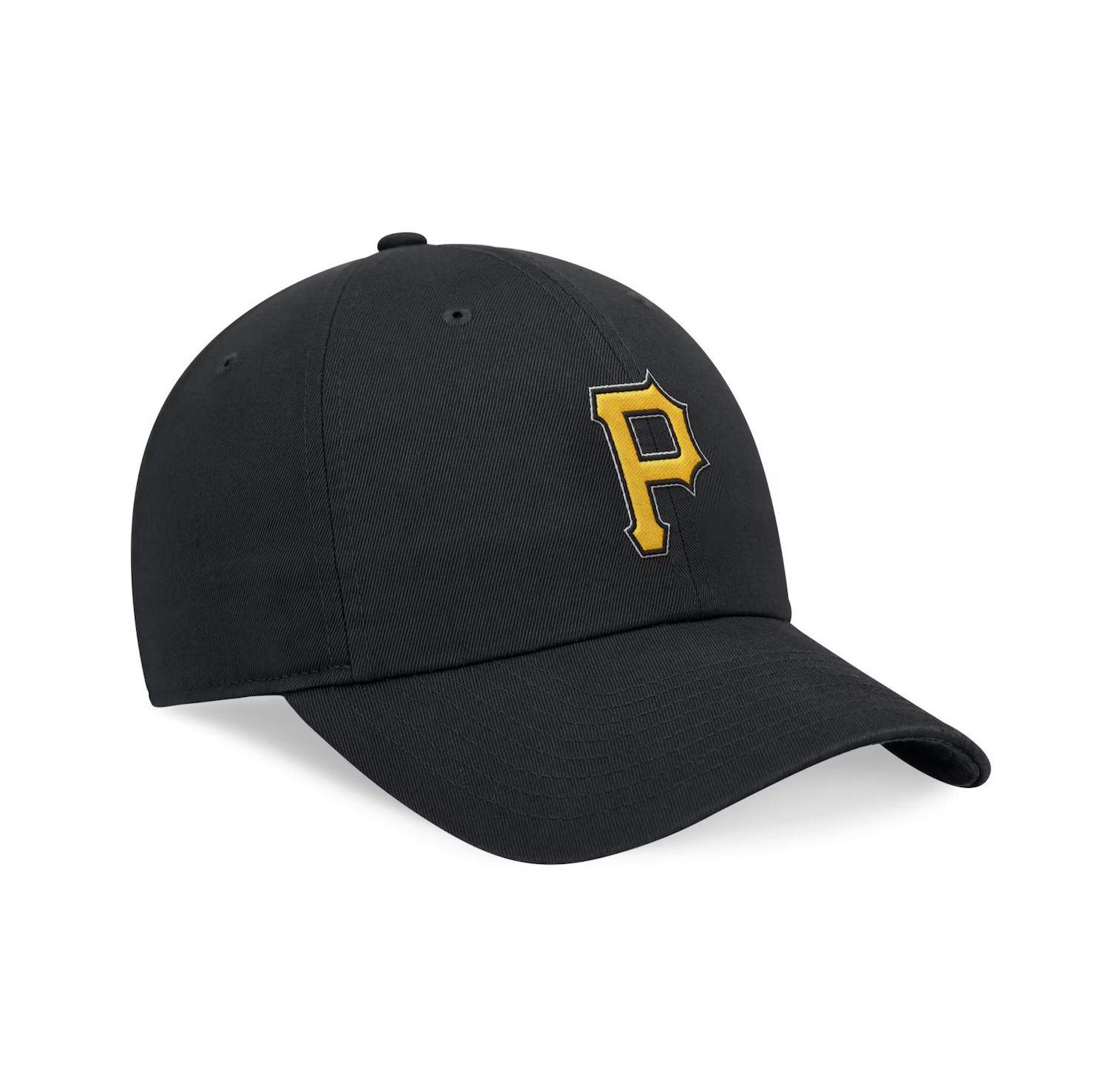 Men's Black Pittsburgh Pirates Evergreen Club Adjustable Hat