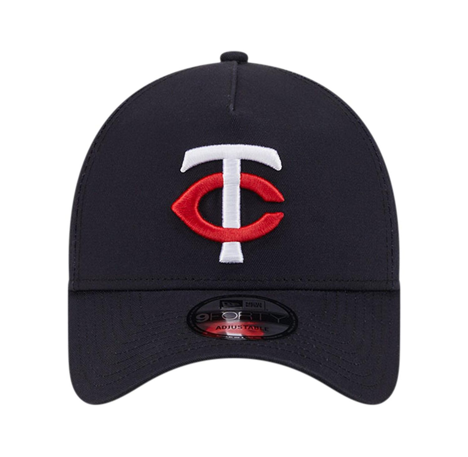 Men's Navy Minnesota Twins Team Color A-Frame 9Forty Adjustable Hat