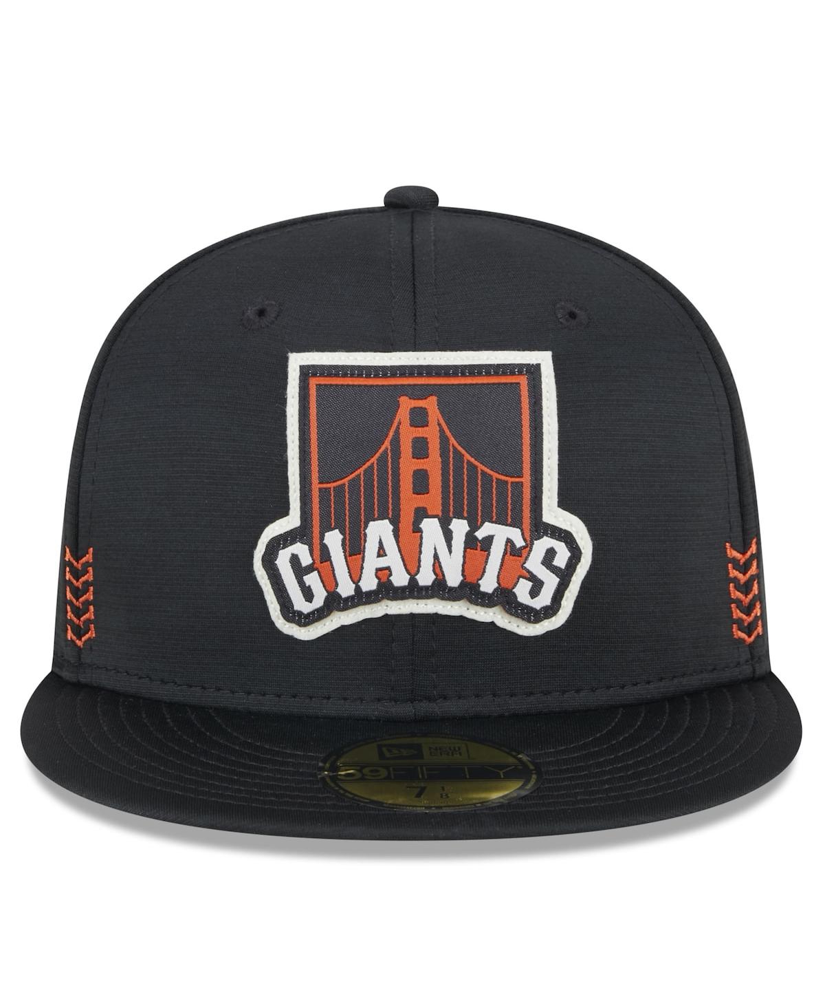 Men's New EraSan Francisco Giants 2024 Clubhouse 59FIFTY Fitted Hat - Black