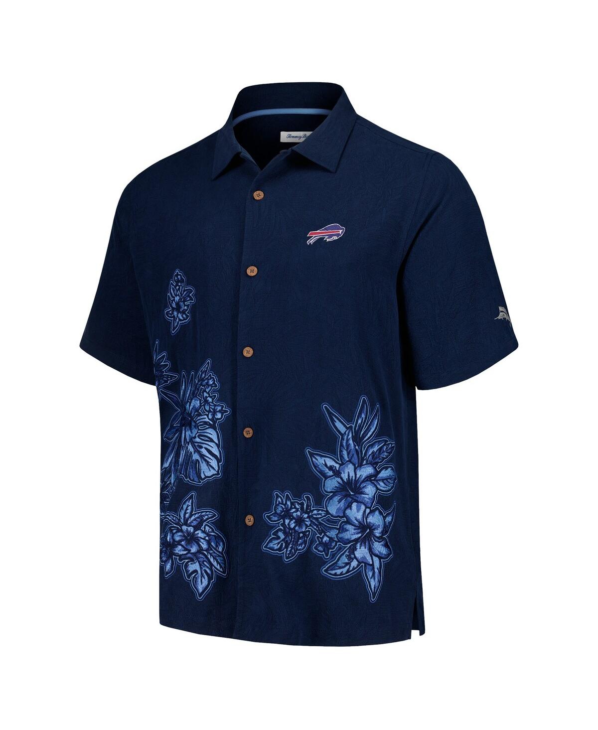 Tommy Bahama Royal Buffalo Bills Hibiscus Camp Button-up Shirt In Royal