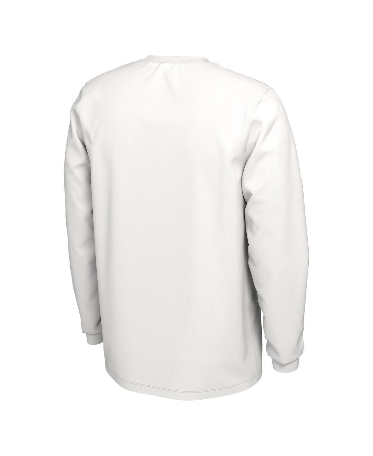 Nike UnisexVillanova Wildcats 2024 On-Court Bench Energy Long Sleeve T-Shirt - White