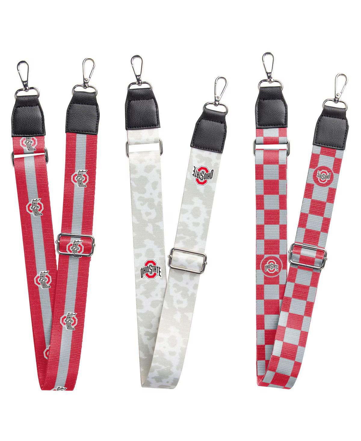 Shop Logo Brands Logo Brand Ohio State Buckeyes 3-pack Bag Strap Set In No Color