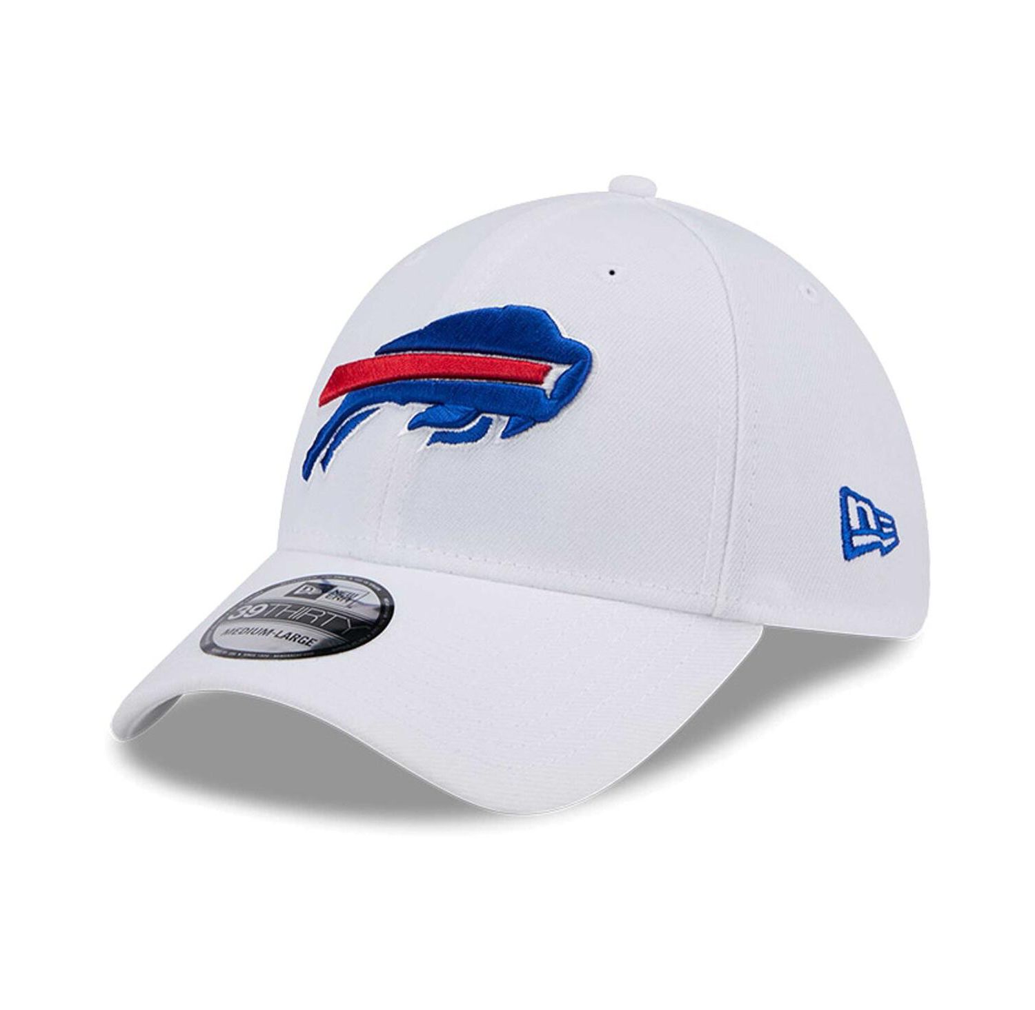 Men's White Buffalo Bills Main 39Thirty Flex Hat