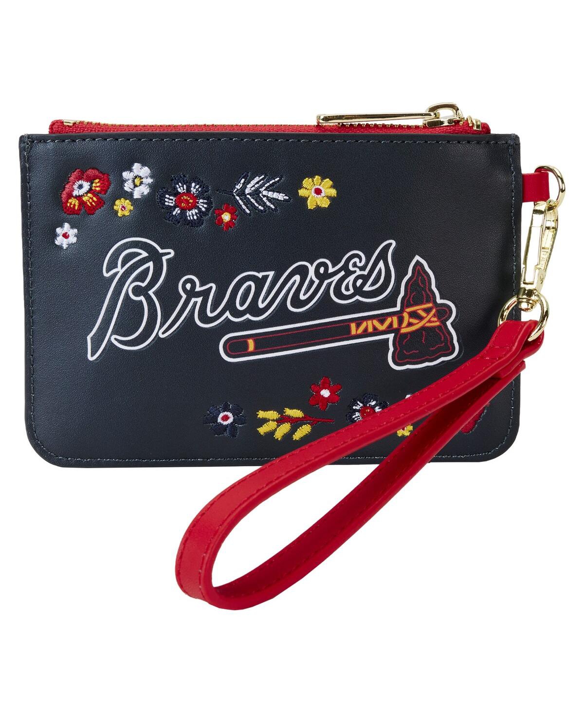 Shop Loungefly Atlanta Braves Floral Wrist Clutch In No Color