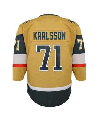 Big Boys and Girls William Karlsson Gold Vegas Golden Knights Home Premier Player Jersey