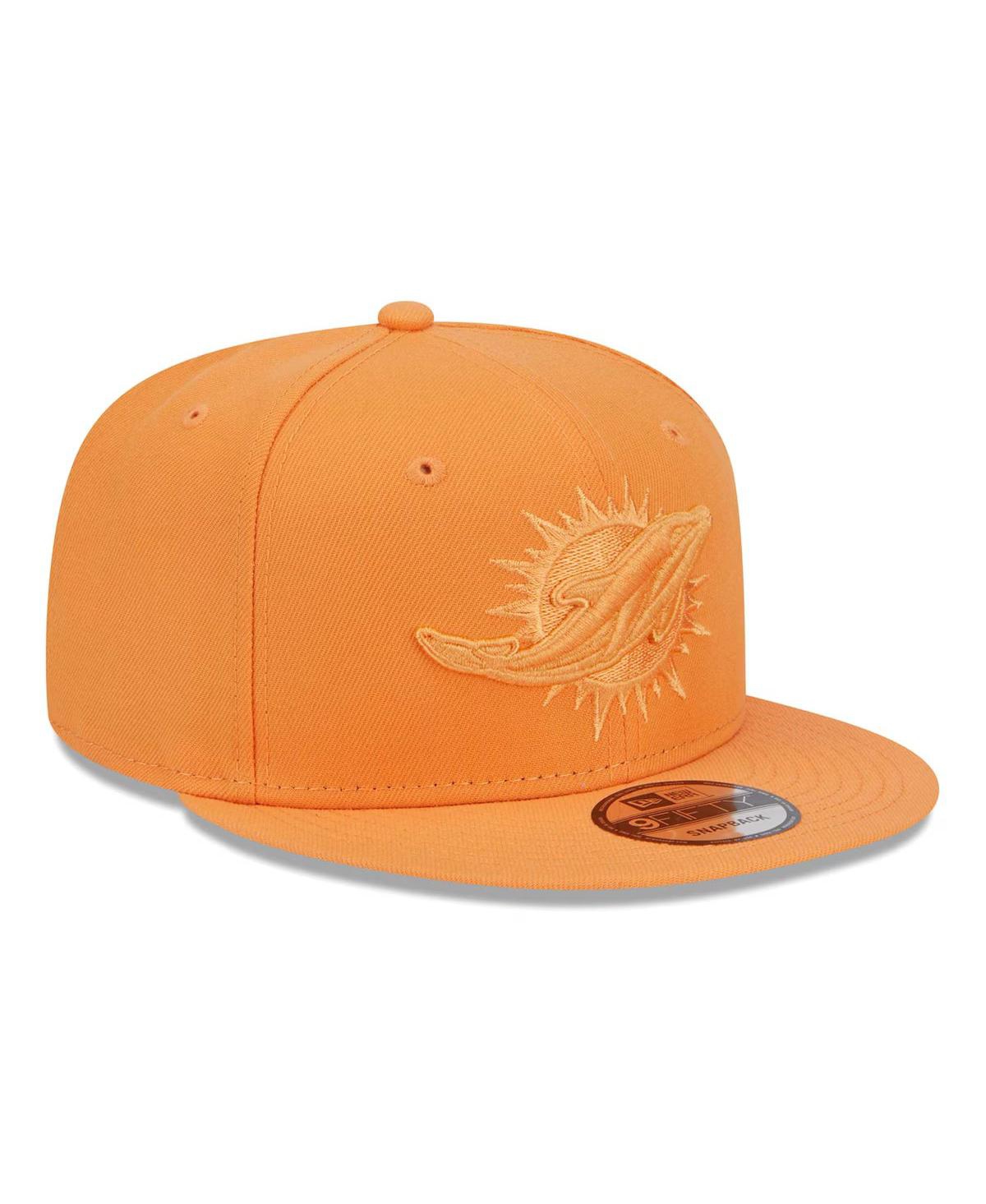 Men's Orange Miami Dolphins Color Pack 9fifty Snapback Hat - Orange
