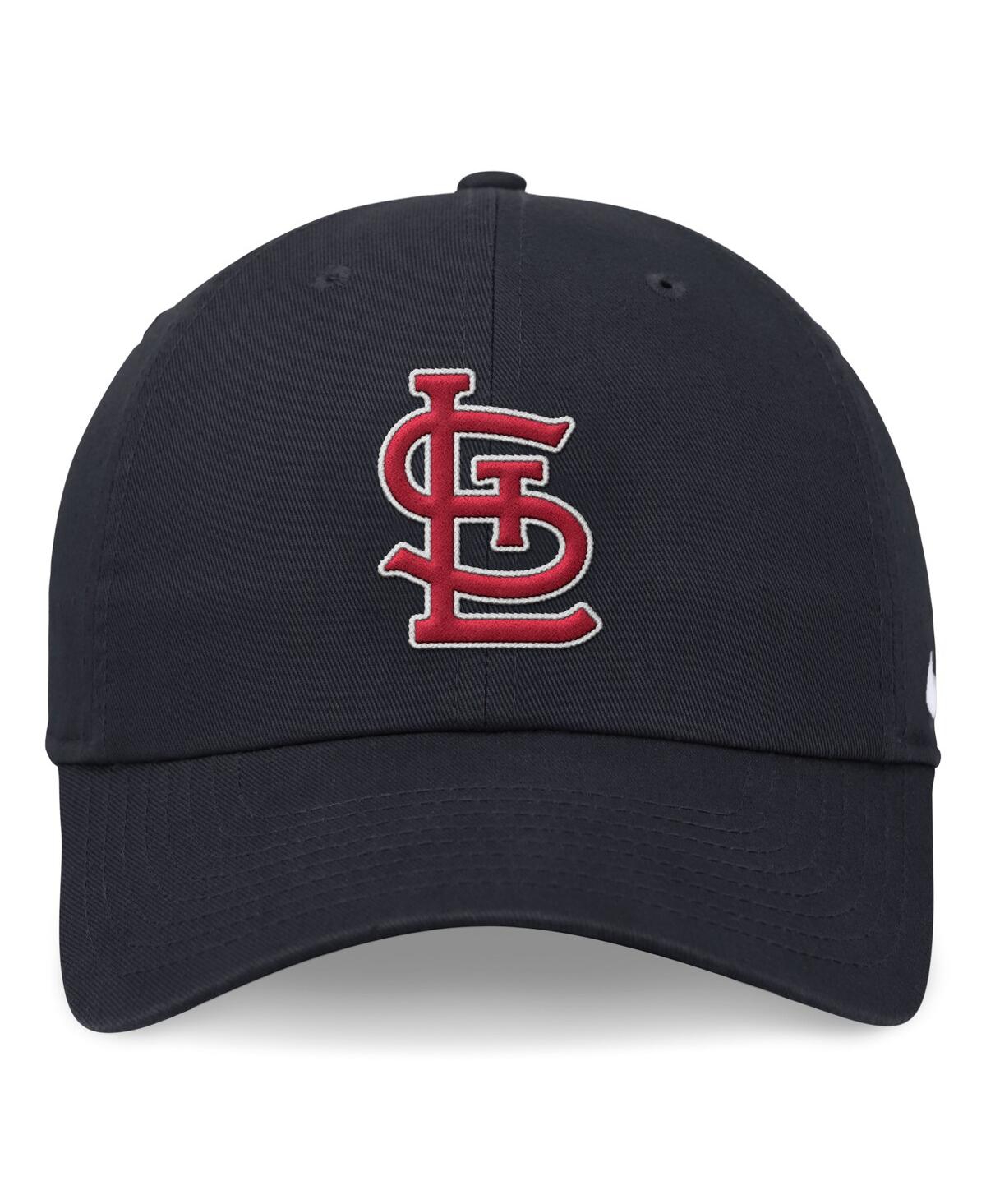 Shop Nike Men's Navy St. Louis Cardinals Evergreen Club Adjustable Hat