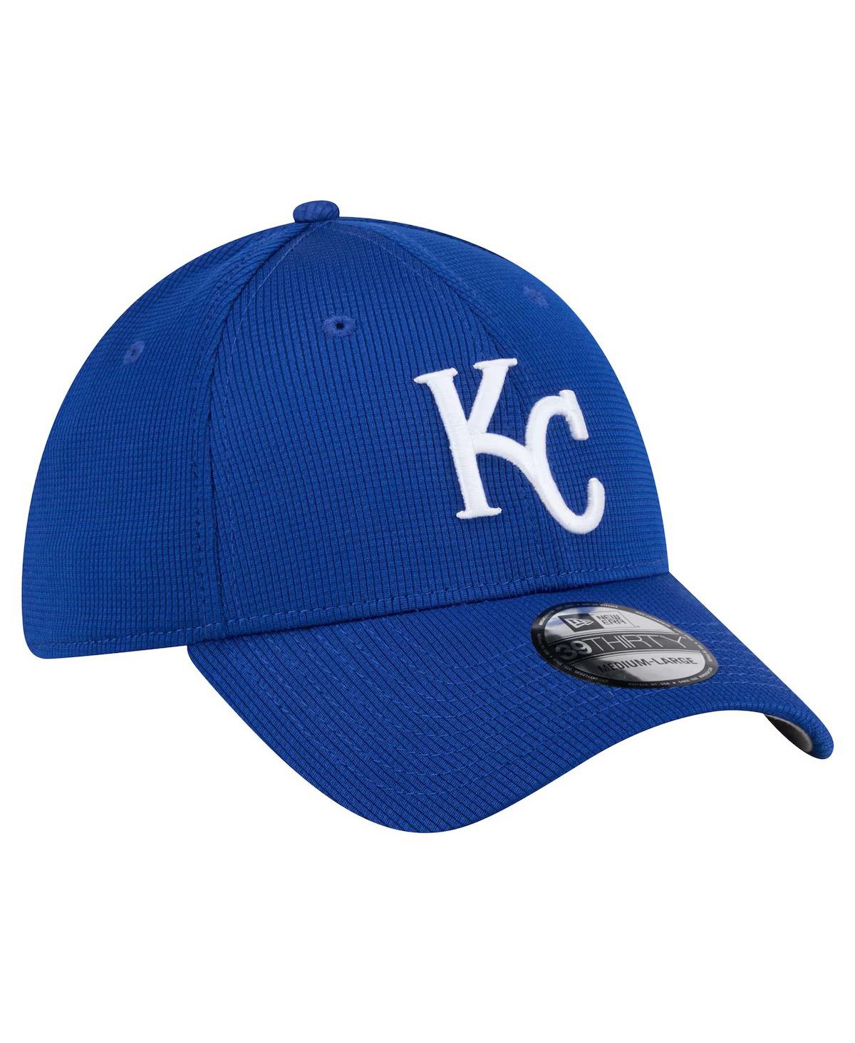 Shop New Era Men's Royal Kansas City Royals Active Pivot 39thirty Flex Hat