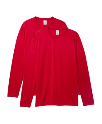 Sport Men's Cool DRI Performance Long Sleeve T-Shirt, 2-Pack