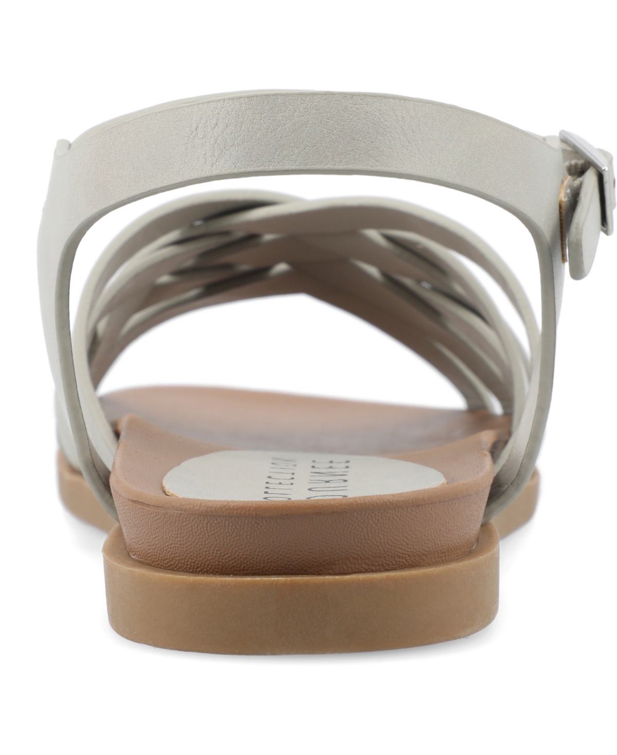 Journee Collection Women's Kimmie Strappy Flat Sandals