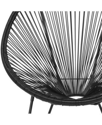 Papasan Bungee Lounge Chair