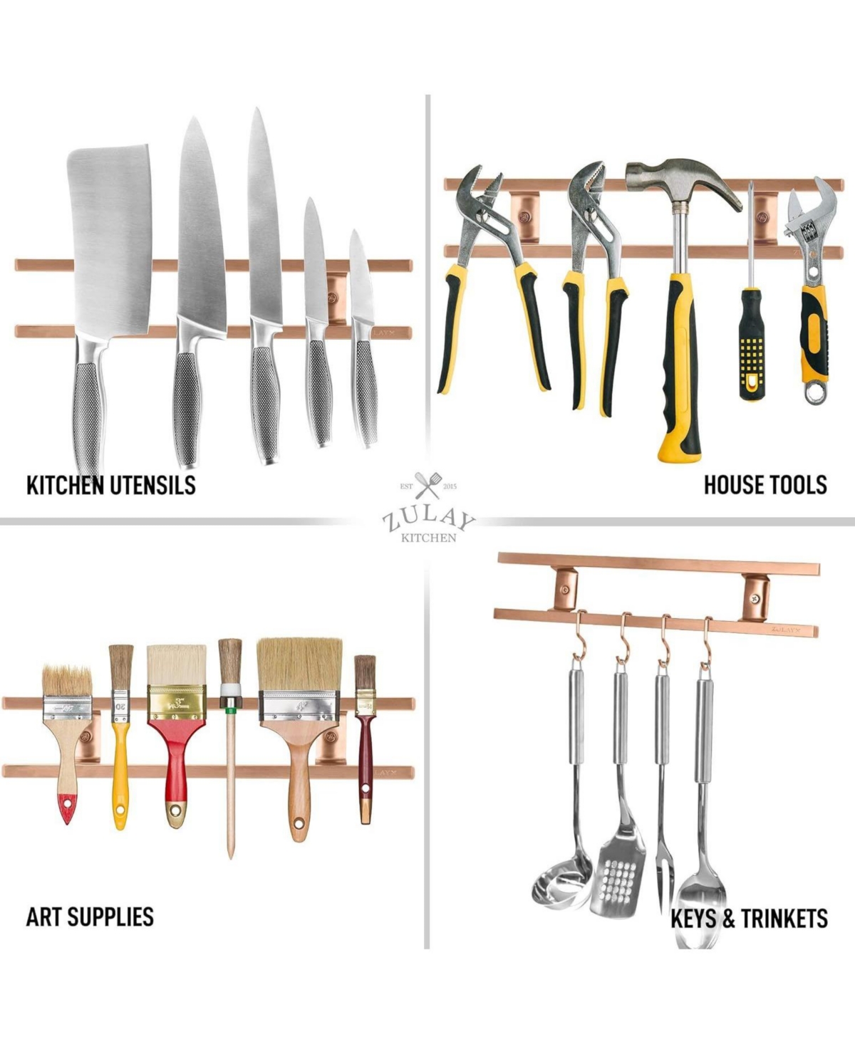 Zulay Kitchen Magnetic Knife Holder
