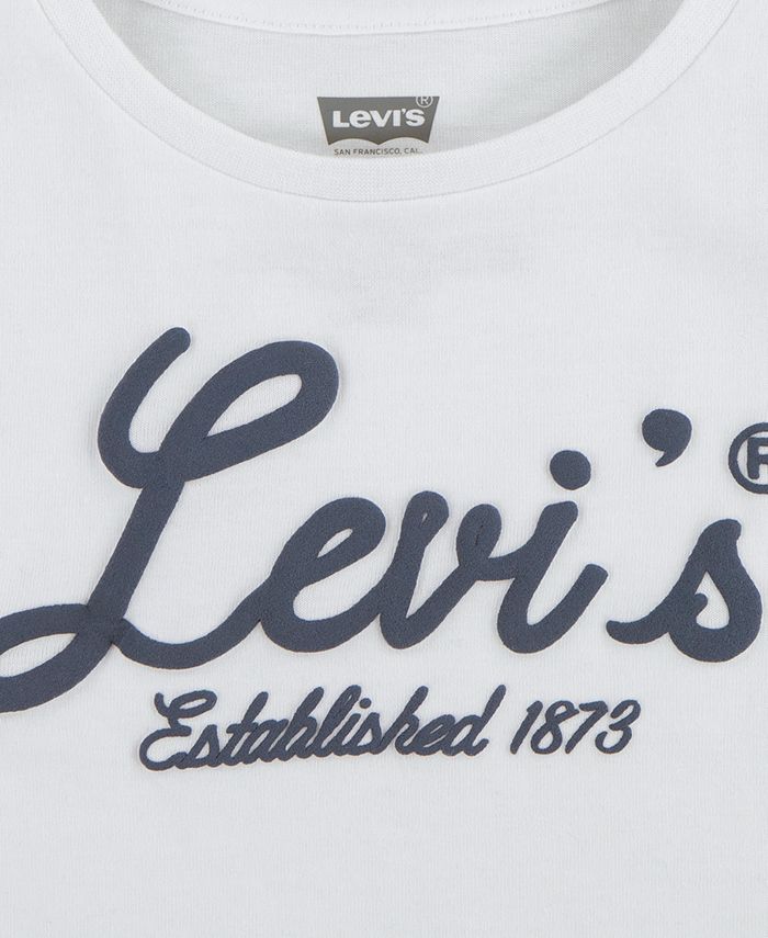 Levi's Toddler Girls Script Logo Graphic T-Shirt - Macy's