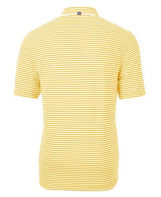 Men's Virtue Eco Pique Stripe Recycled Polo