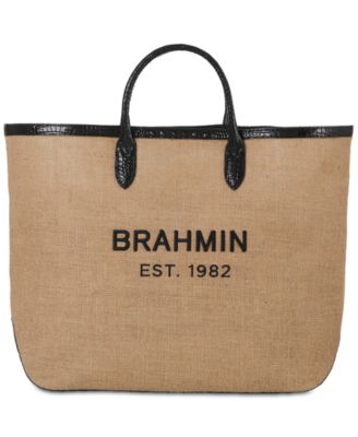 Brahmin Brooklyn Black Corsica Tote Macy s