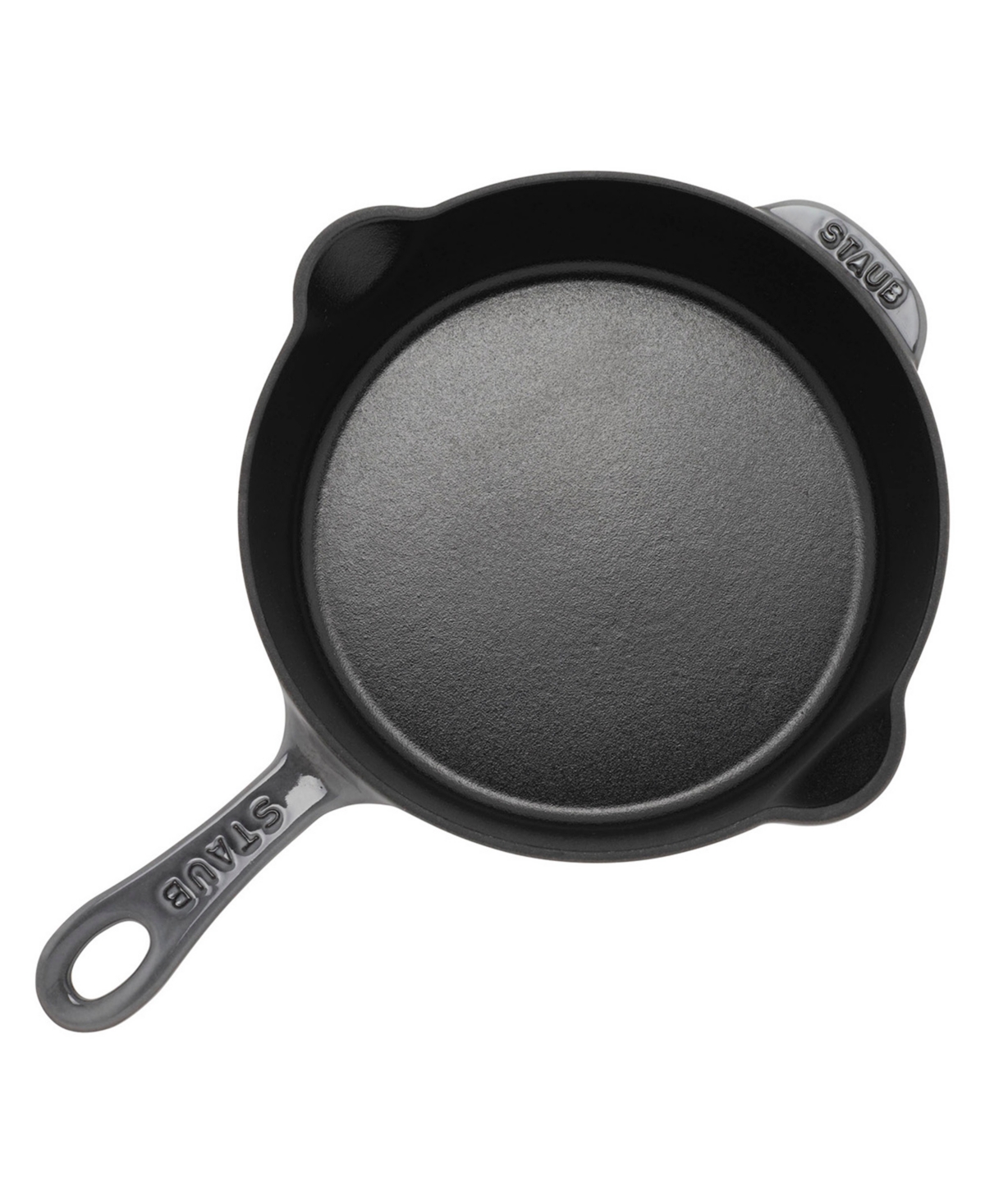 Staub Cast Iron 8.5 Traditional Deep Skillet In Gray