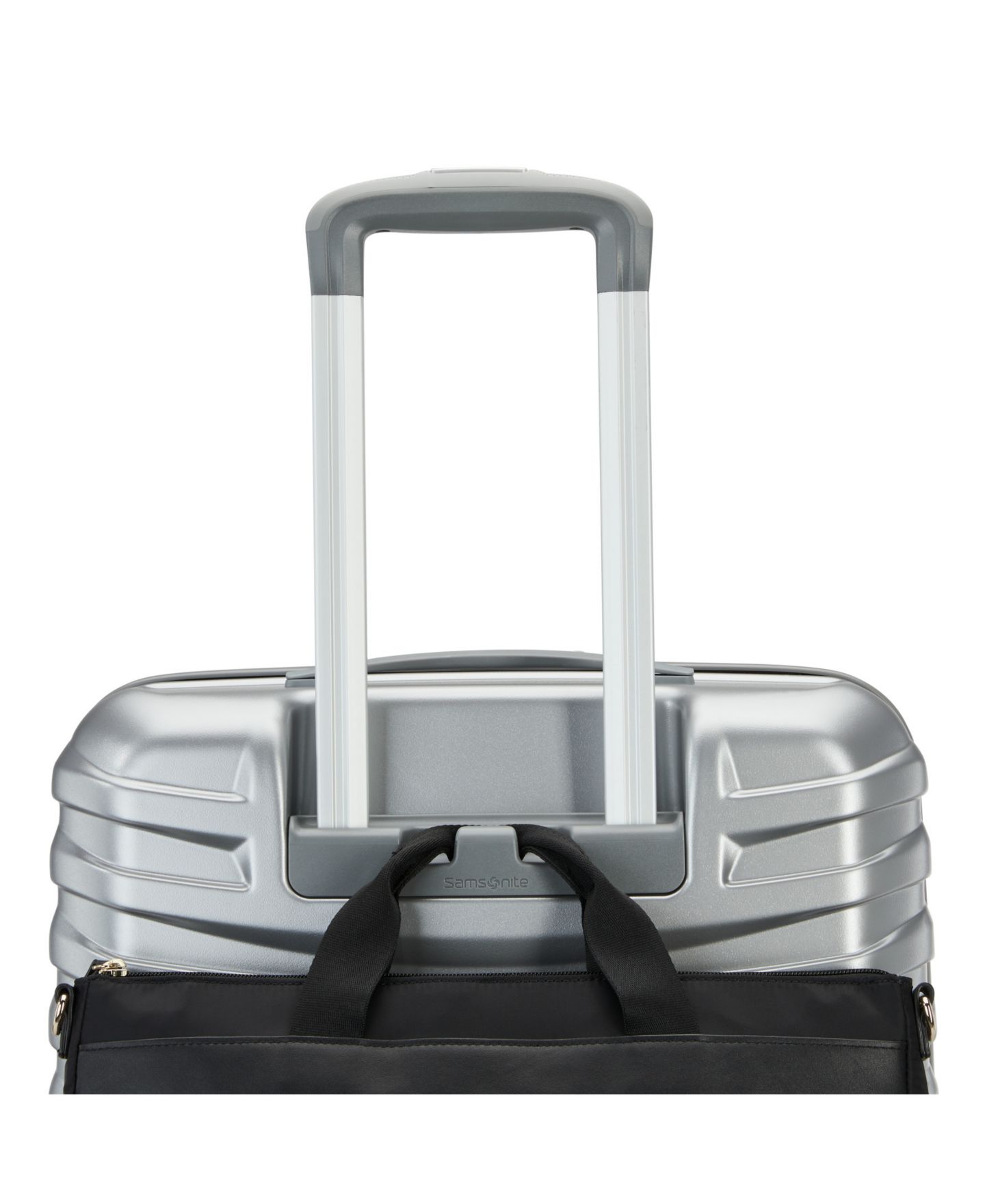 Чемодан Samsonite Spin Tech 6 Large Check-in Spinner, цвет: Серебряный — фото 7