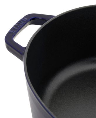 Cast Iron 6.25-Qt Wide Oval Dutch Oven
