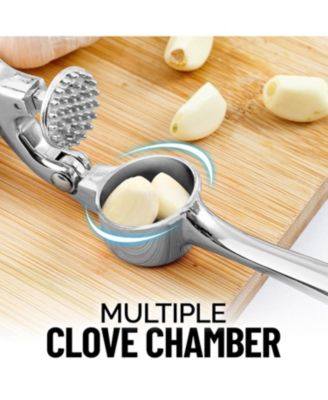 Premium Garlic Press Set - Rust Proof & Dishwasher Safe Professional Garlic Mincer Tool