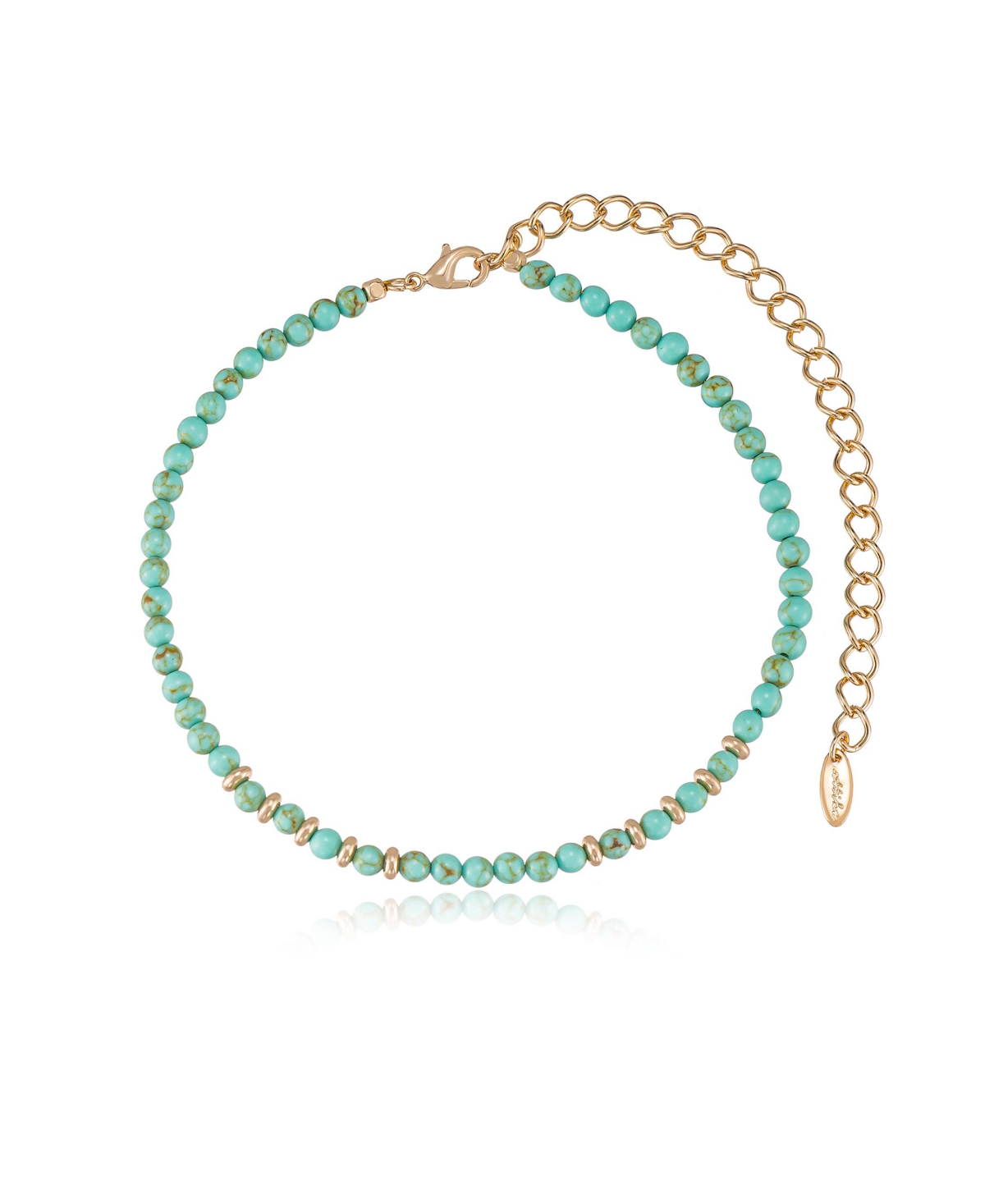 Surprise 18k Gold Plated Necklace - Turquoise
