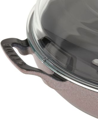 Cast Iron 3.5-Qt Braiser with Glass Lid