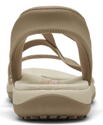 Women's Slip-ins: Reggae Slim - Stretch Flex Athletic Walking Sandals from Finish Line