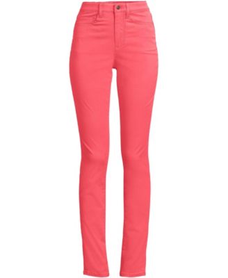 Women's Plus Size High Rise Slimming 5 Pocket Chino Slim Leg Pants